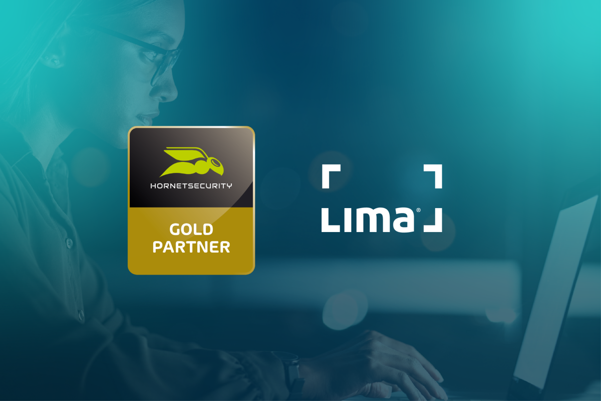 LIMA and Hornetsecurity Gold Partner Logo